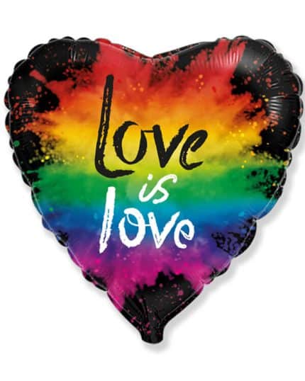 Сердце Любовь (яркие краски)